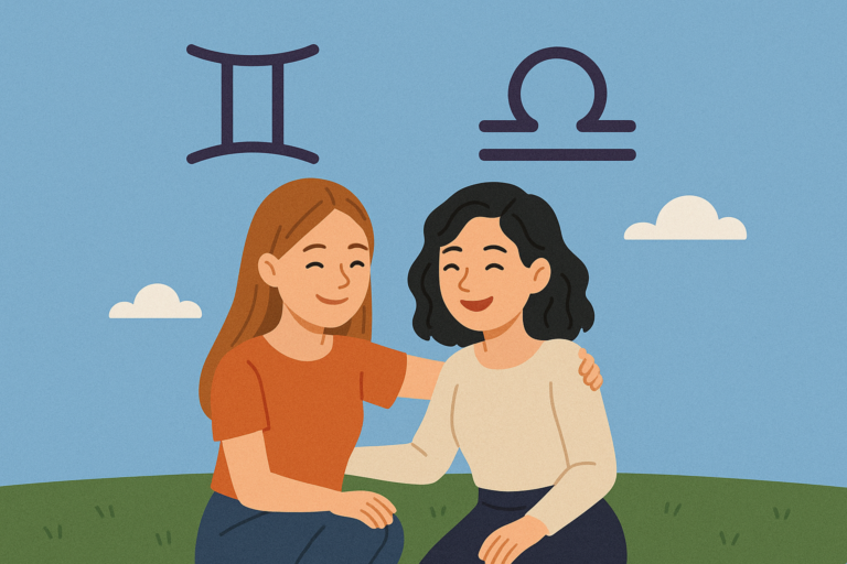 Przyjaźń Bliźniąt i Wagi