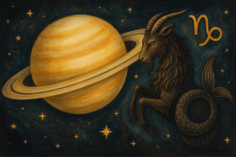 Saturn – karmiczny trener Koziorożca