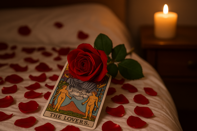 tarot karta kochanków