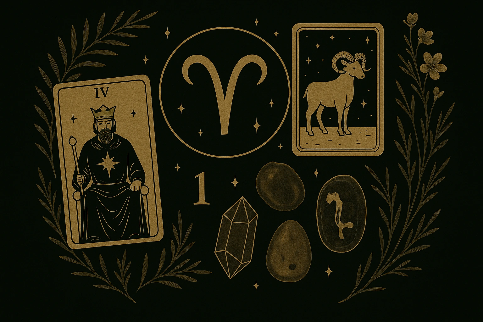 kamienie zodiakalnego barana